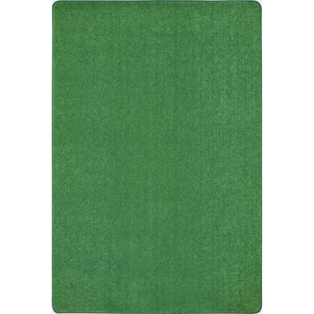 Kid Essentials Just Kidding 4' x 6' Area Rug in Color Grass Green