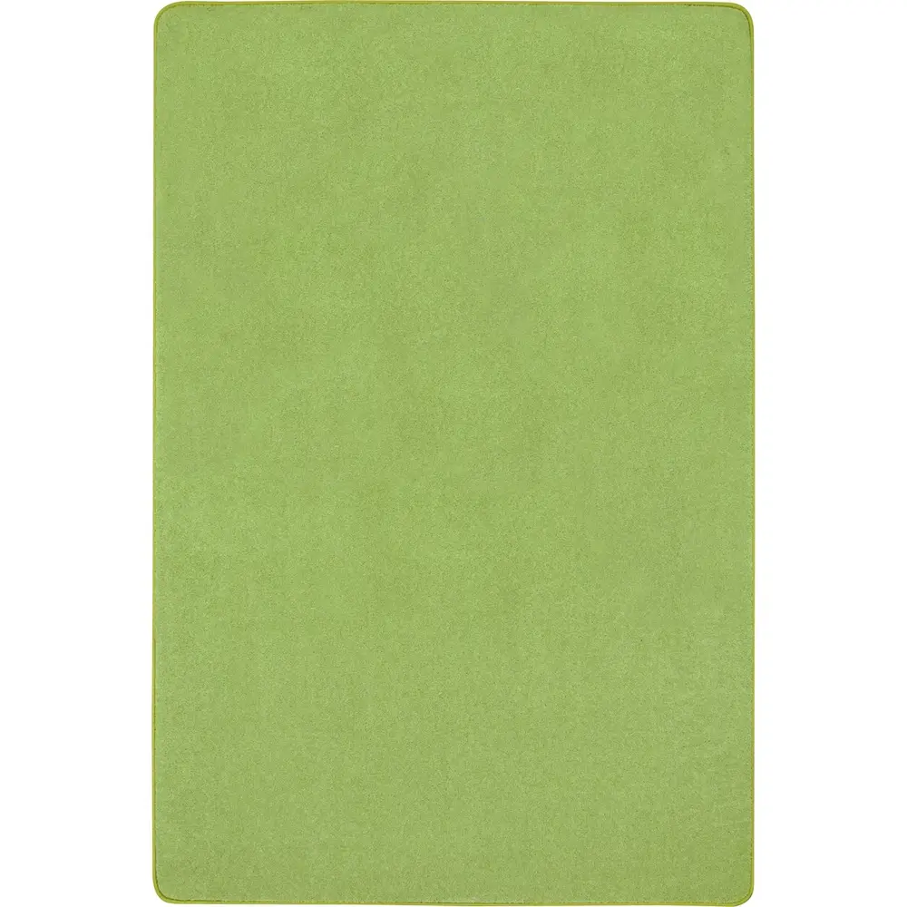 Kid Essentials Just Kidding 4' x 6' Area Rug in Color Lime Green