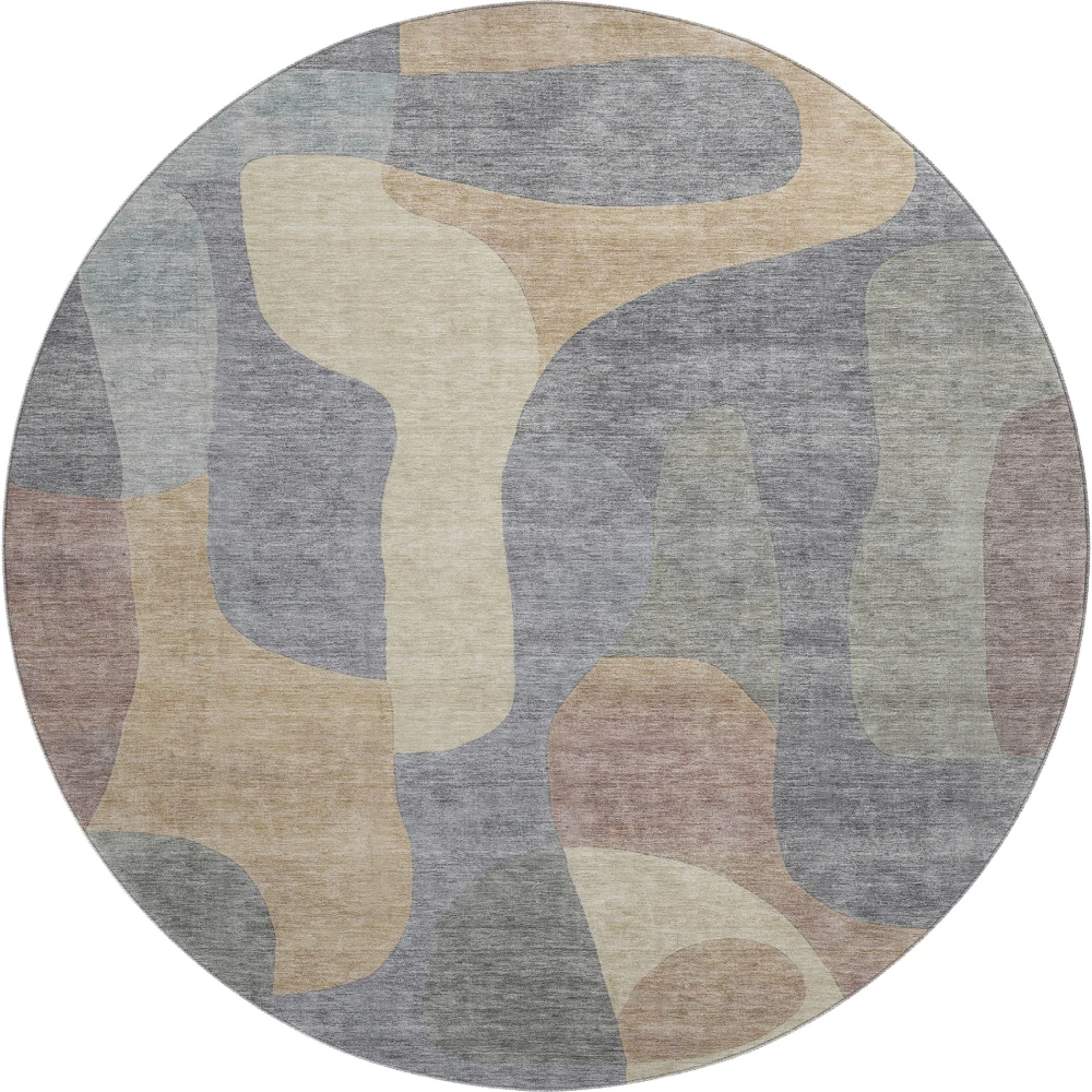 Mayfield AMF1867 Gray 8' x 8' Rug