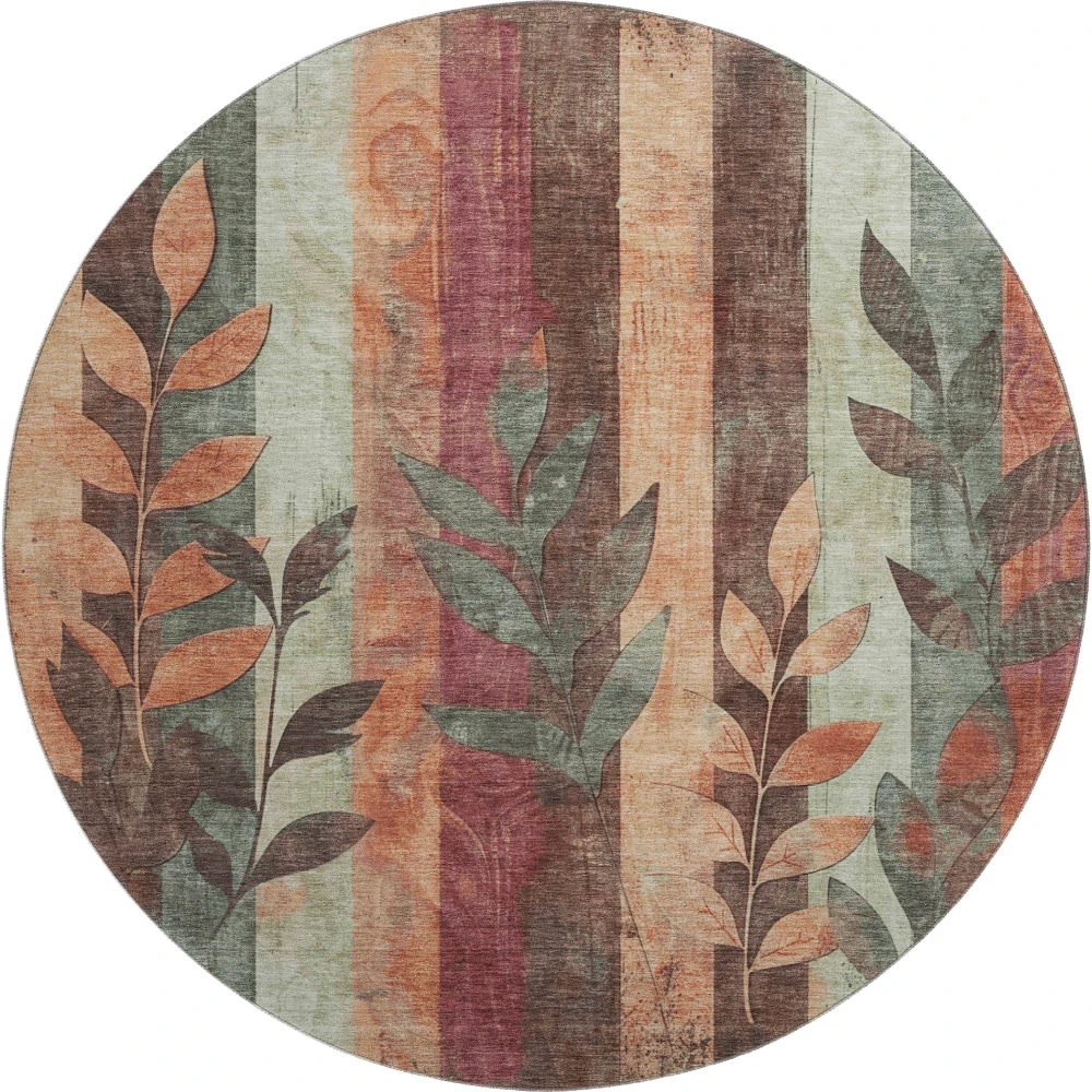 Mayfield AMF1871 Terracotta 8' x 8' Rug