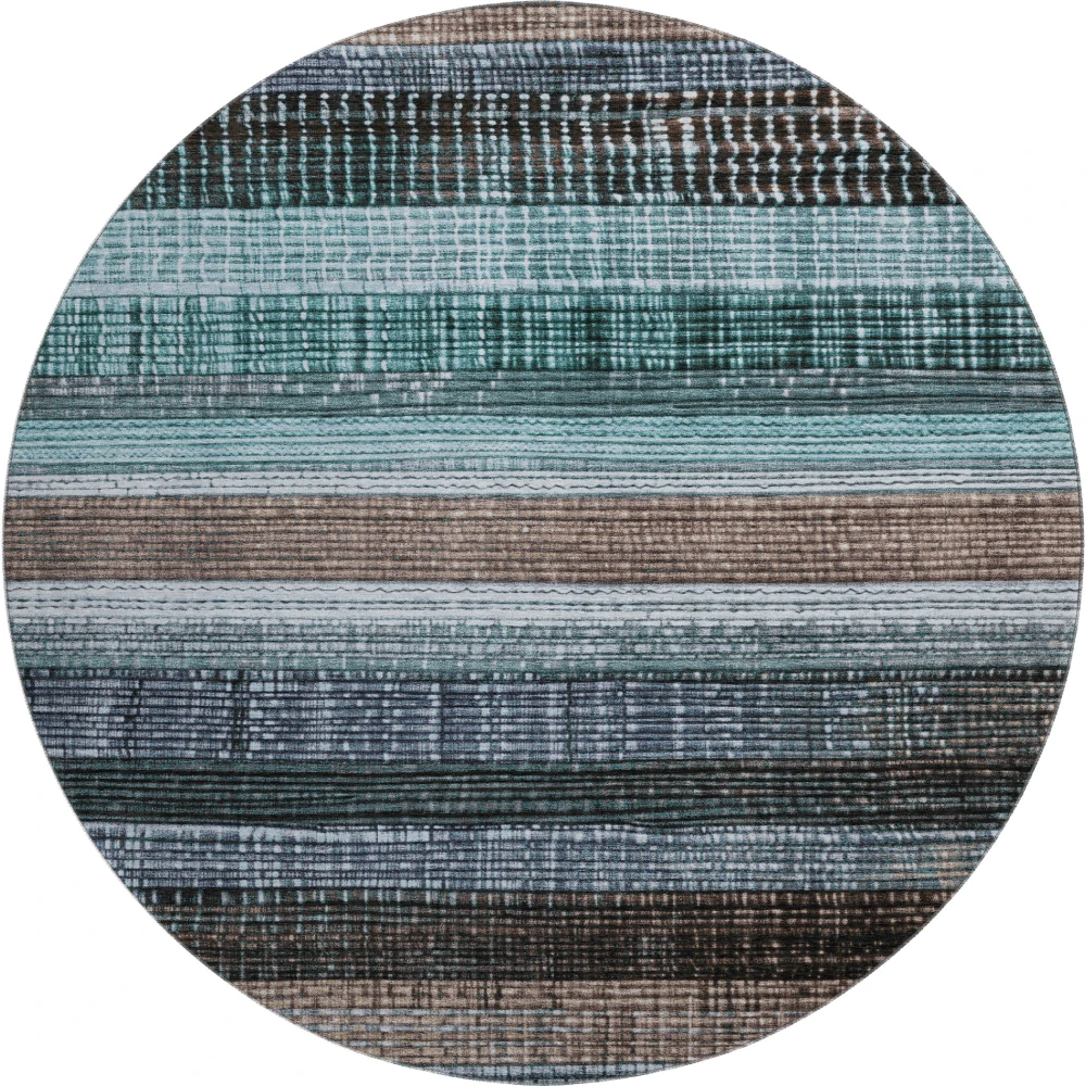 Mayfield AMF1873 Teal 8' x 8' Rug