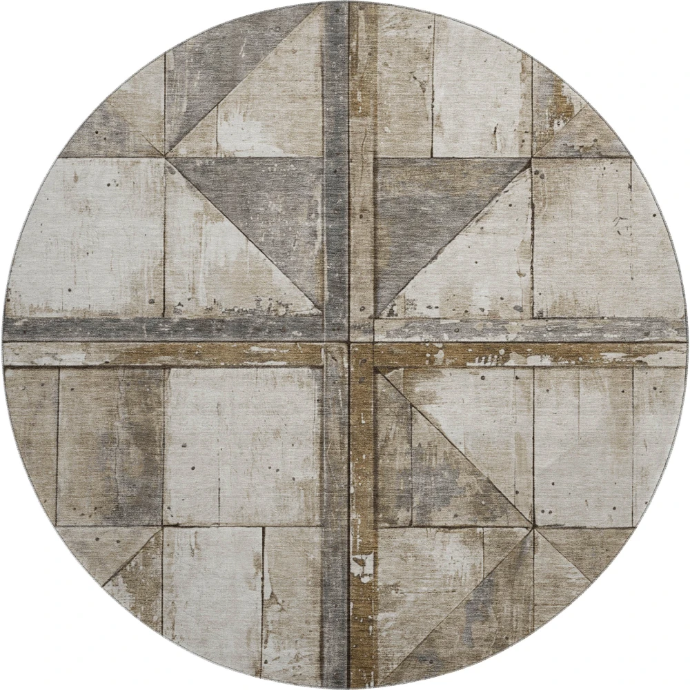 Mayfield AMF1876 Beige 8' x 8' Rug