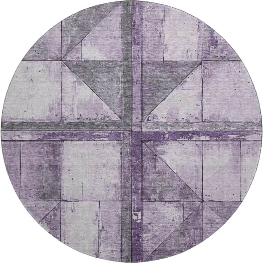 Mayfield AMF1876 Purple 8' x 8' Rug
