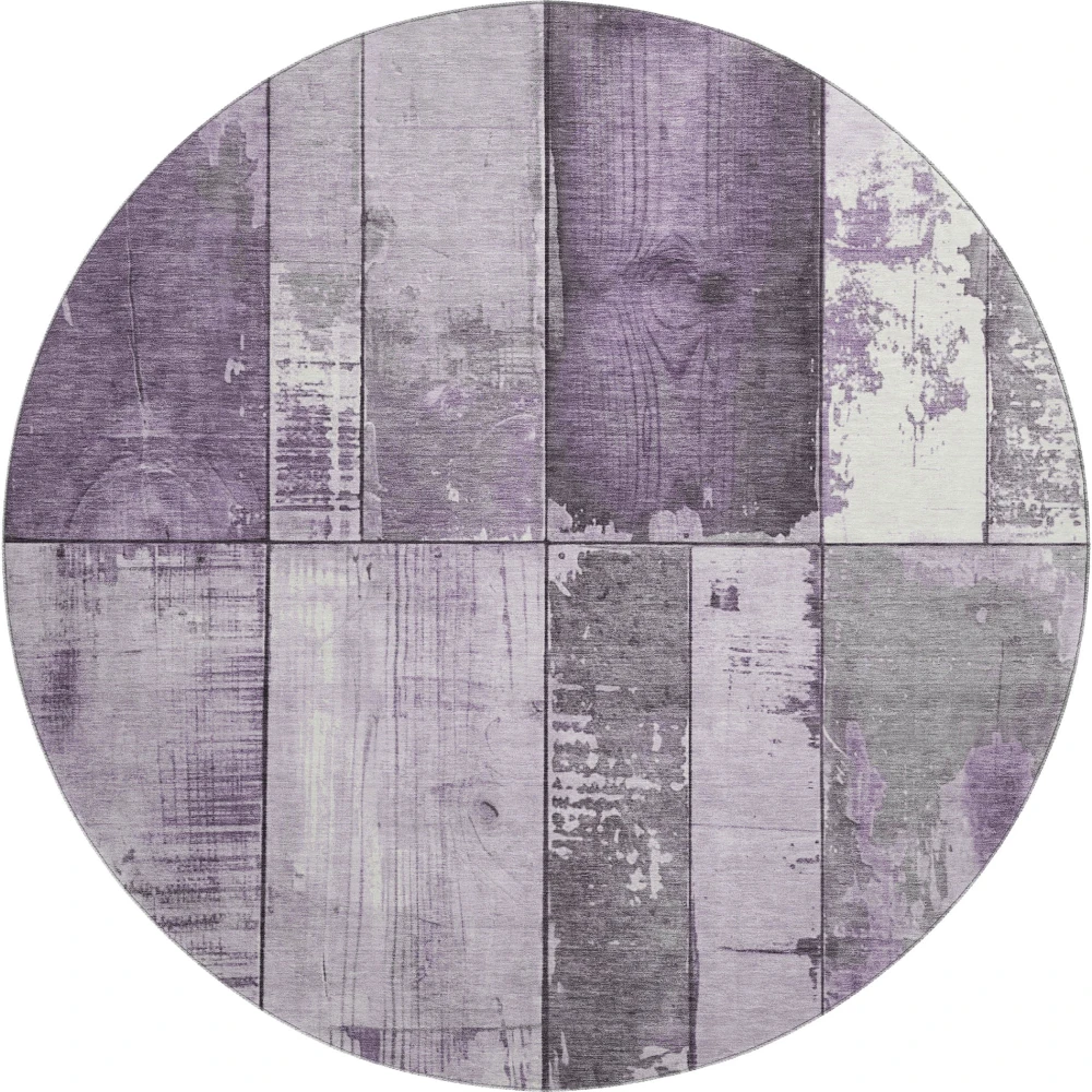 Mayfield AMF1877 Purple 8' x 8' Rug