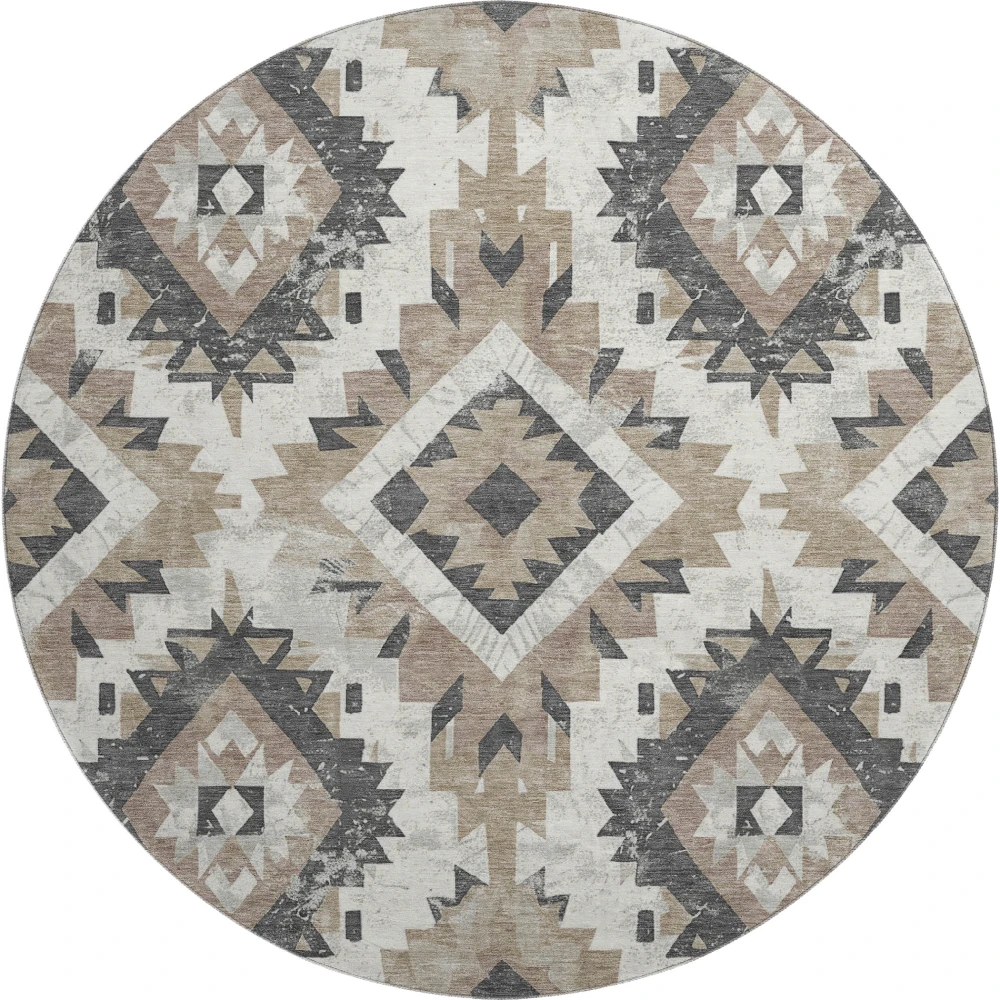 Mayfield AMF1878 Taupe 8' x 8' Rug
