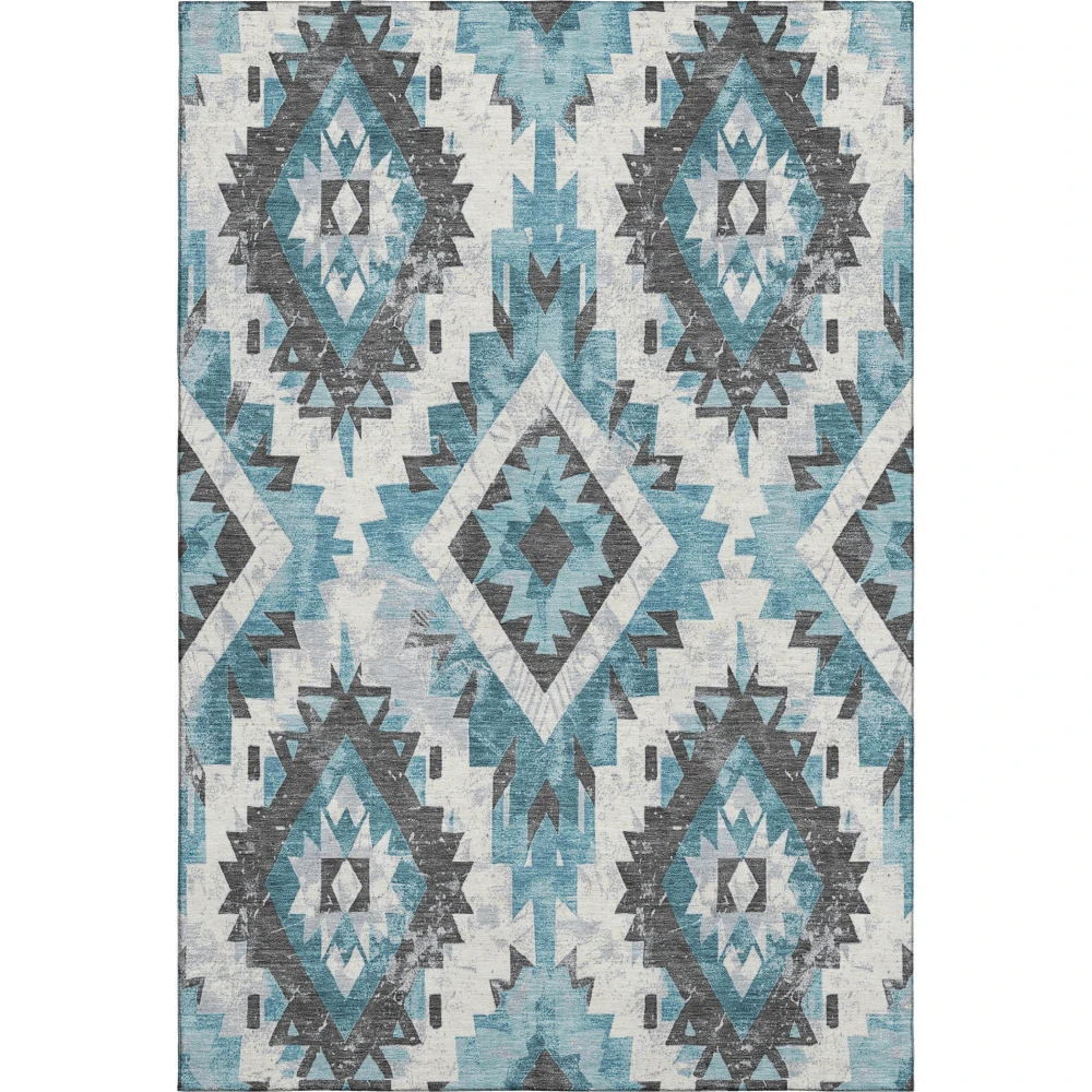 Mayfield AMF1878 Teal 9' x 12' Rug