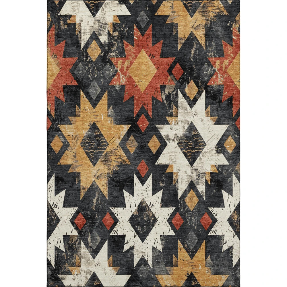 Mayfield AMF1879 Black 3' x 5' Rug