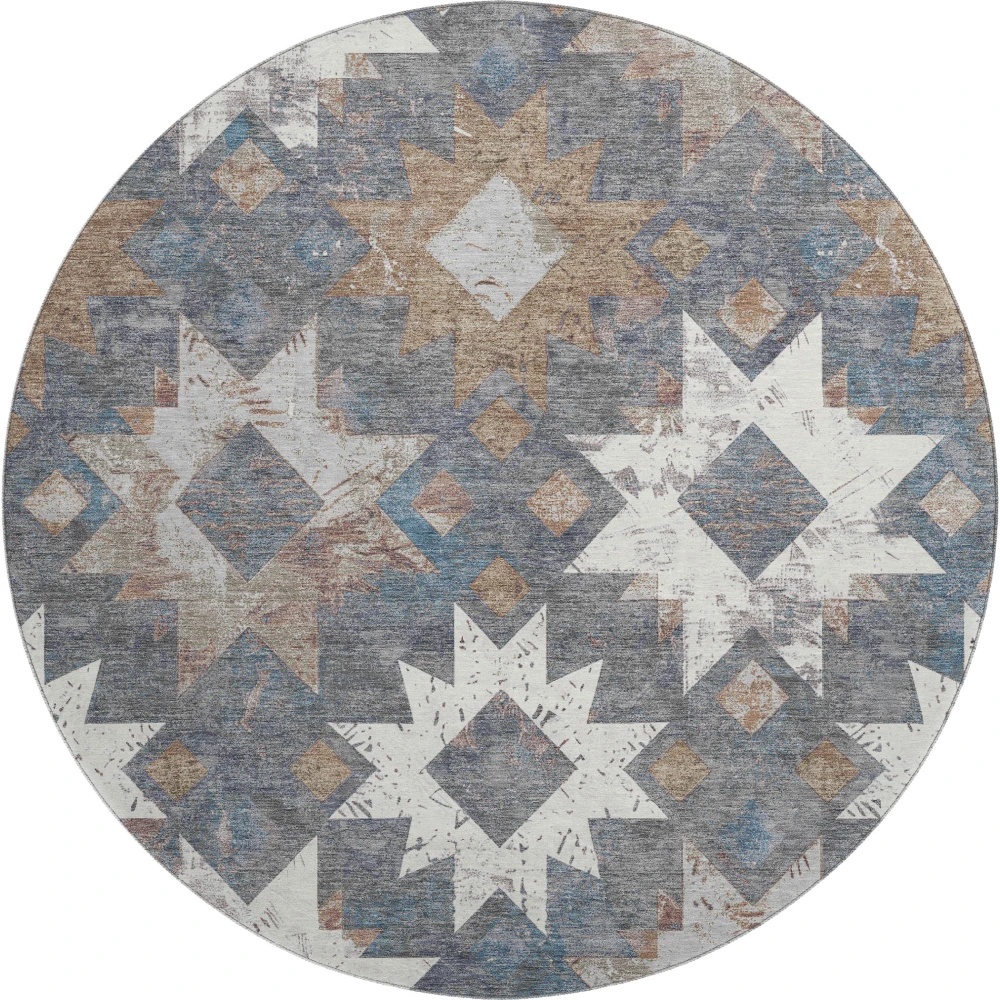 Mayfield AMF1879 Gray 8' x 8' Rug