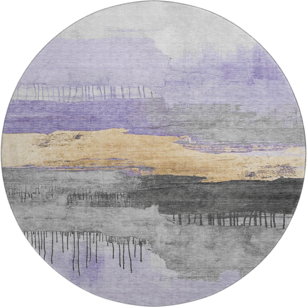 Mayfield AMF1880 Lavender 8' x 8' Rug