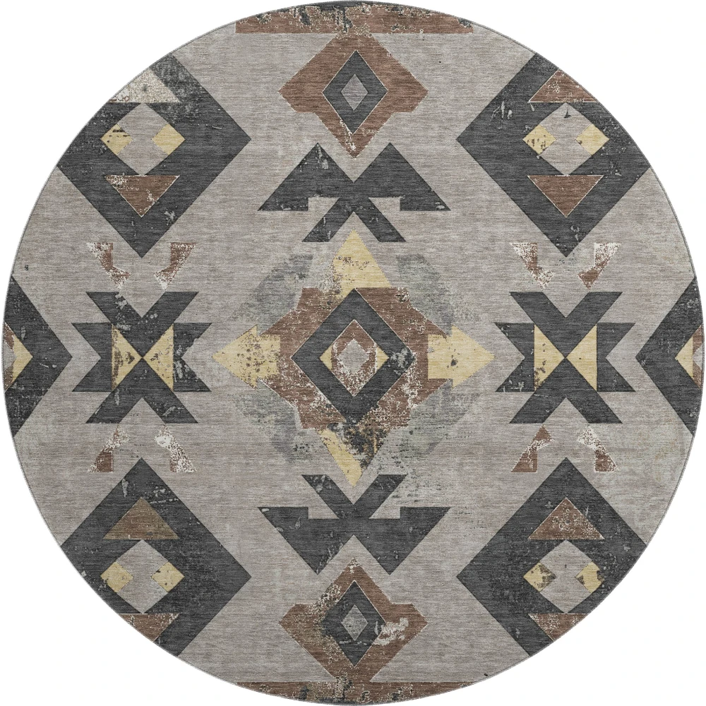 Mayfield AMF1882 Taupe 8' x 8' Rug