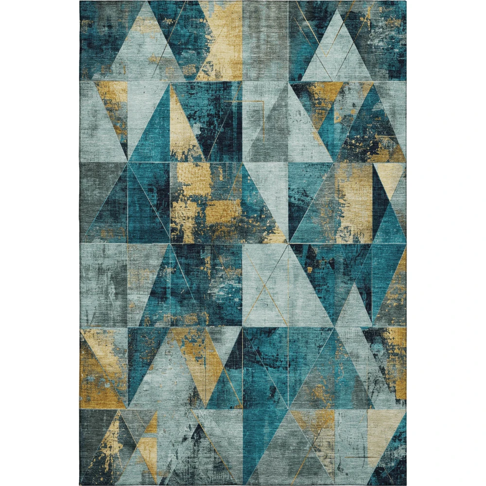 Mayfield AMF1888 Teal 3' x 5' Rug