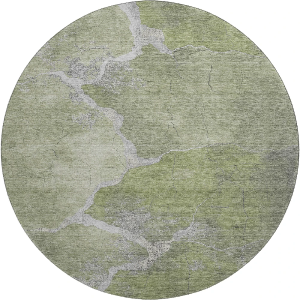 Mayfield AMF1889 Green 8' x 8' Rug