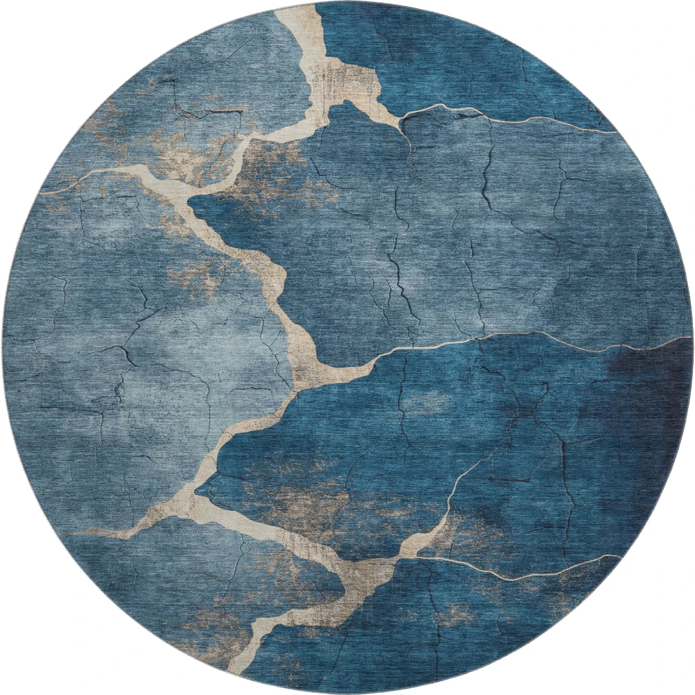 Mayfield AMF1889 Navy 8' x 8' Rug
