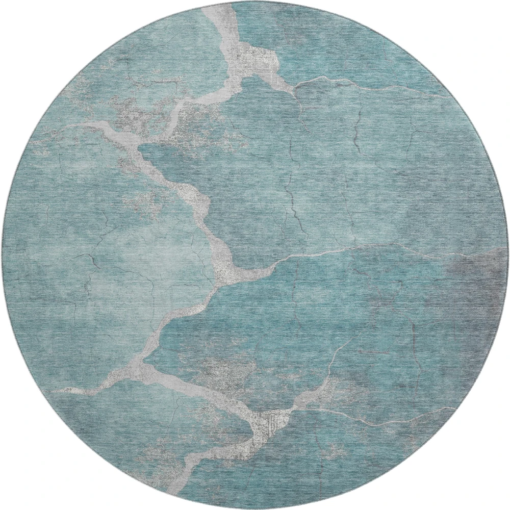 Mayfield AMF1889 Teal 8' x 8' Rug