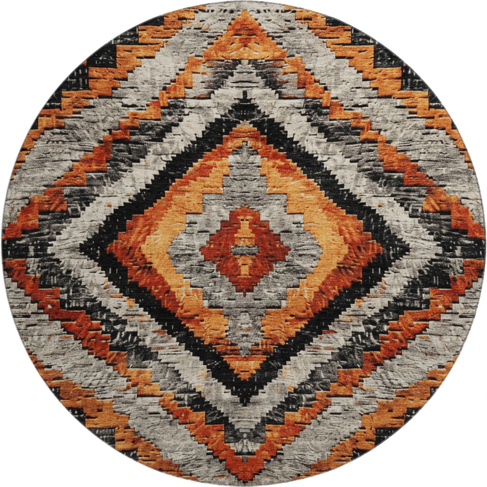 Mayfield AMF1890 Terracotta 8' x 8' Rug