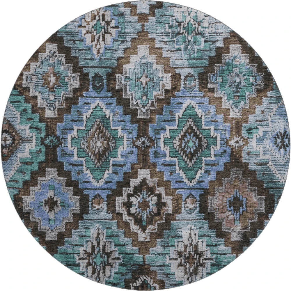 Mayfield AMF1891 Brown 8' x 8' Rug