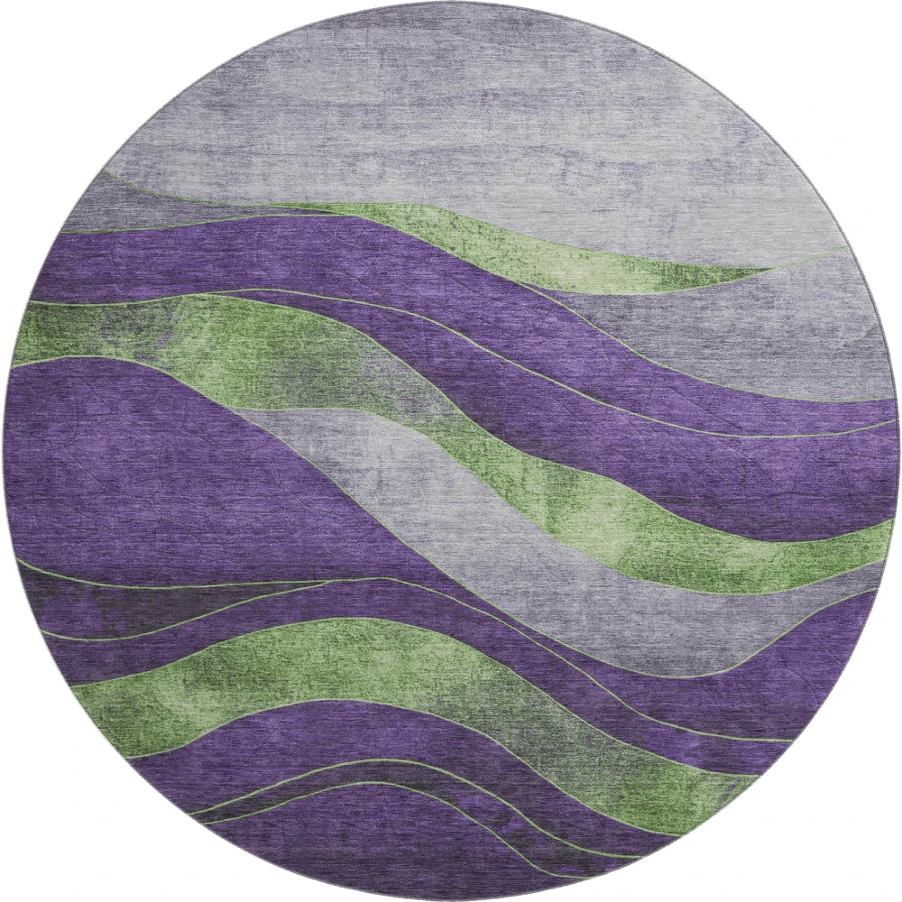 Mayfield AMF1892 Purple 8' x 8' Rug