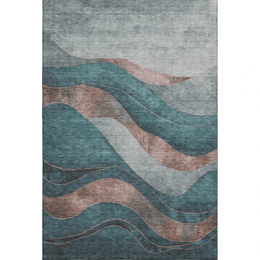Mayfield AMF1892 Teal 8' x 10' Rug