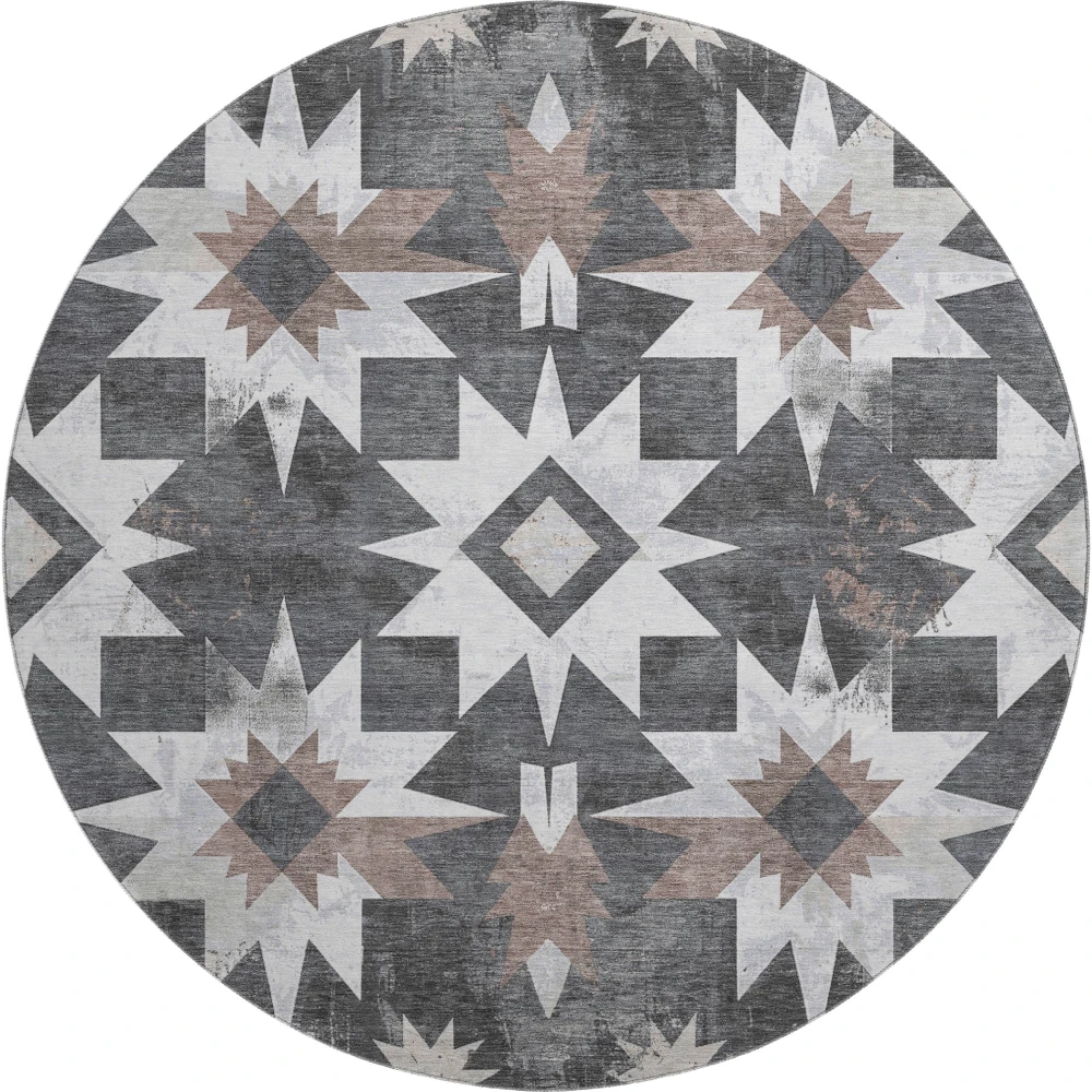 Mayfield AMF1893 Graphite 8' x 8' Rug
