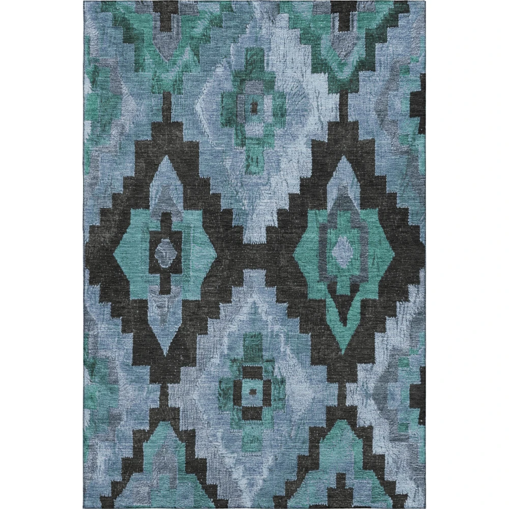 Mayfield AMF1894 Teal 8' x 10' Rug