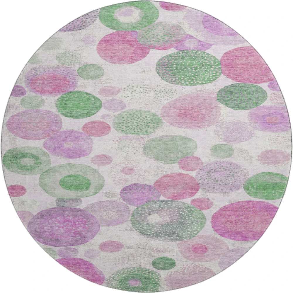 Mayfield AMF1896 Pink 8' x 8' Rug