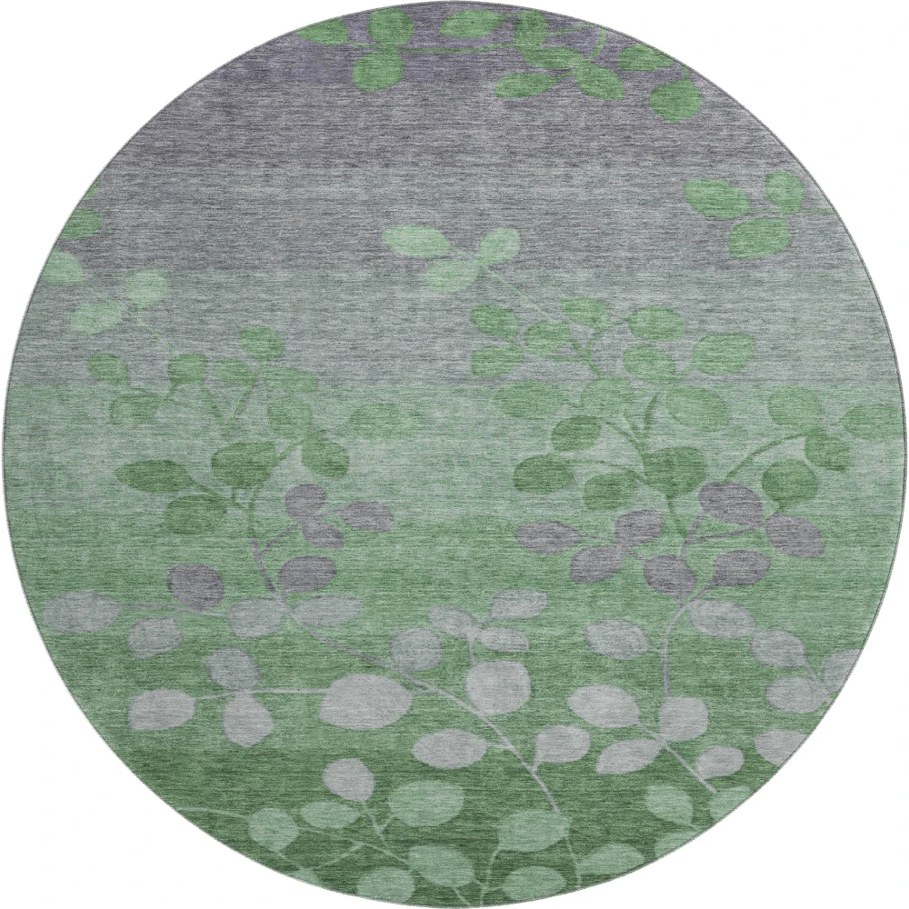 Mayfield AMF1900 Green 8' x 8' Rug