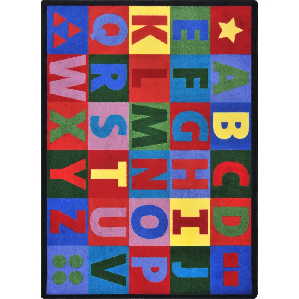 Kid Essentials Oversize Alphabet 5'4