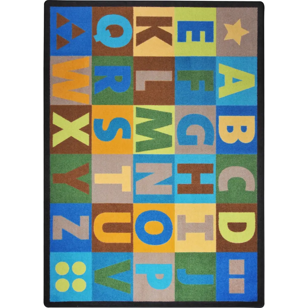 Kid Essentials Oversize Alphabet 7'8