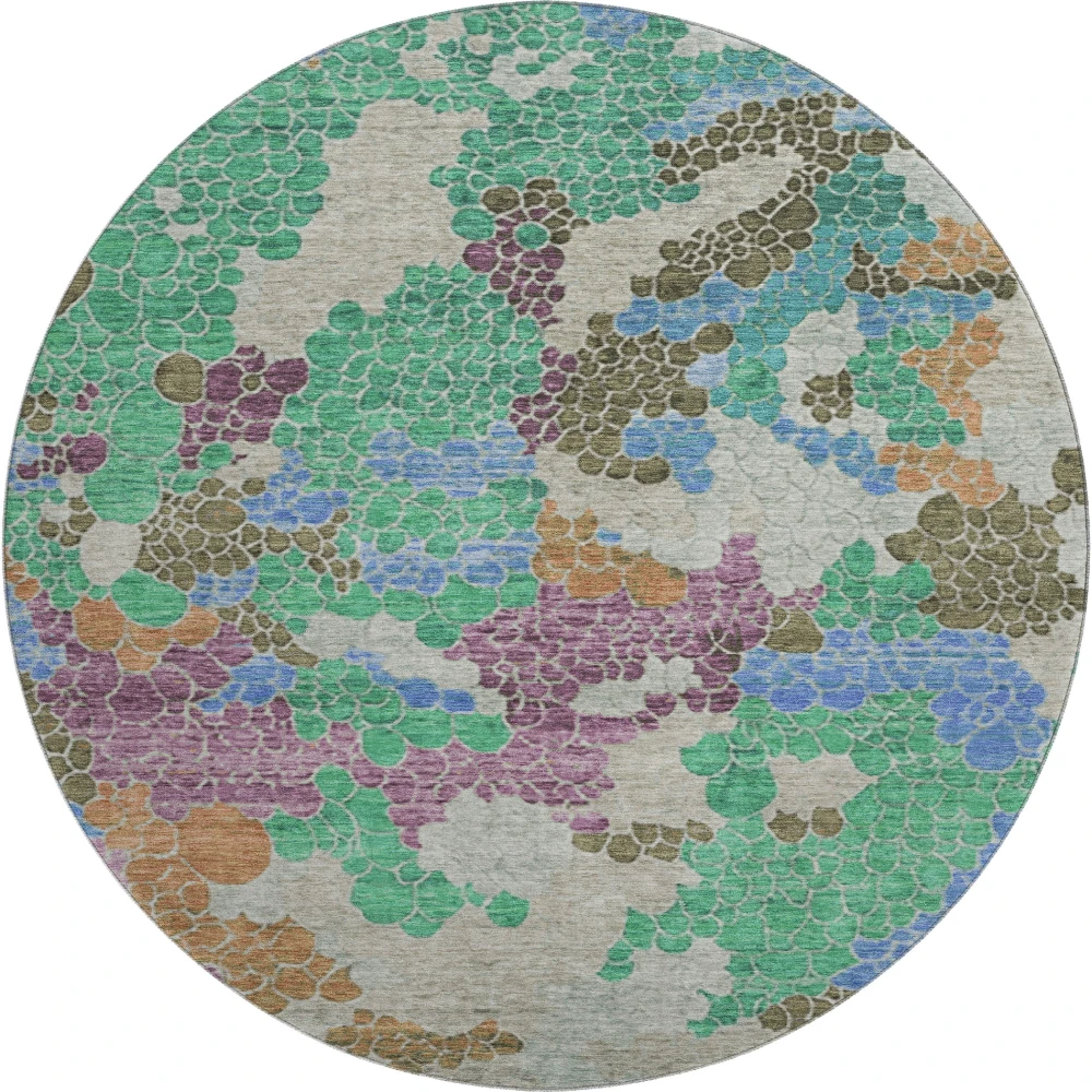 Mayfield AMF1906 Green 8' x 8' Rug