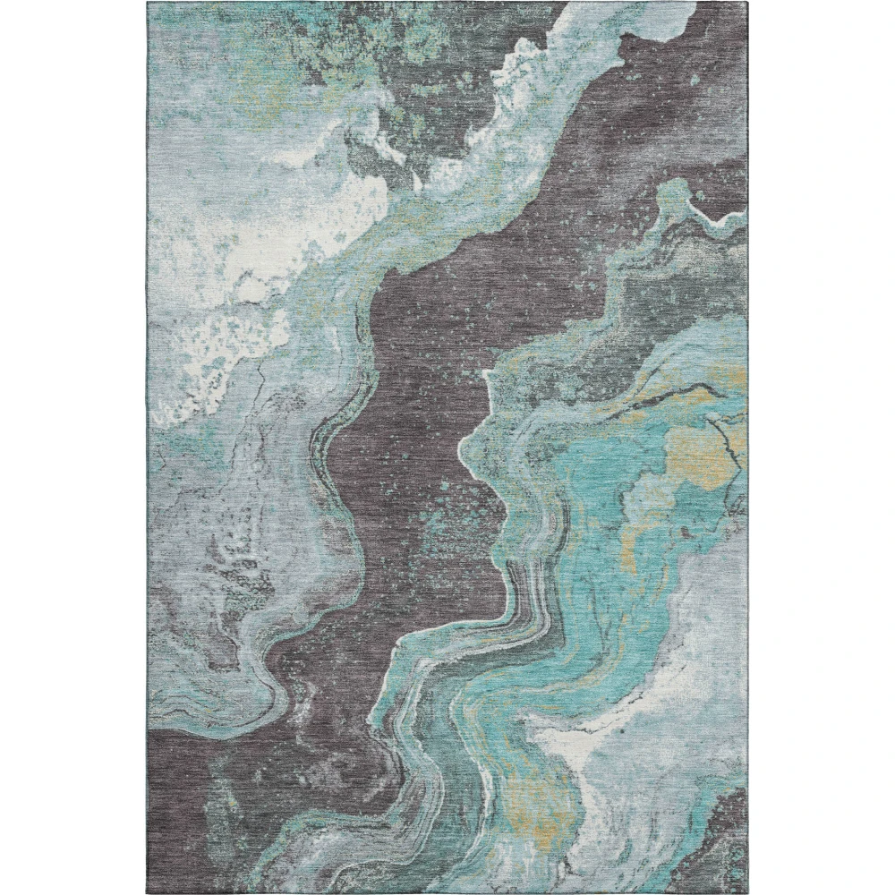 Mayfield AMF1907 Teal 8' x 10' Rug