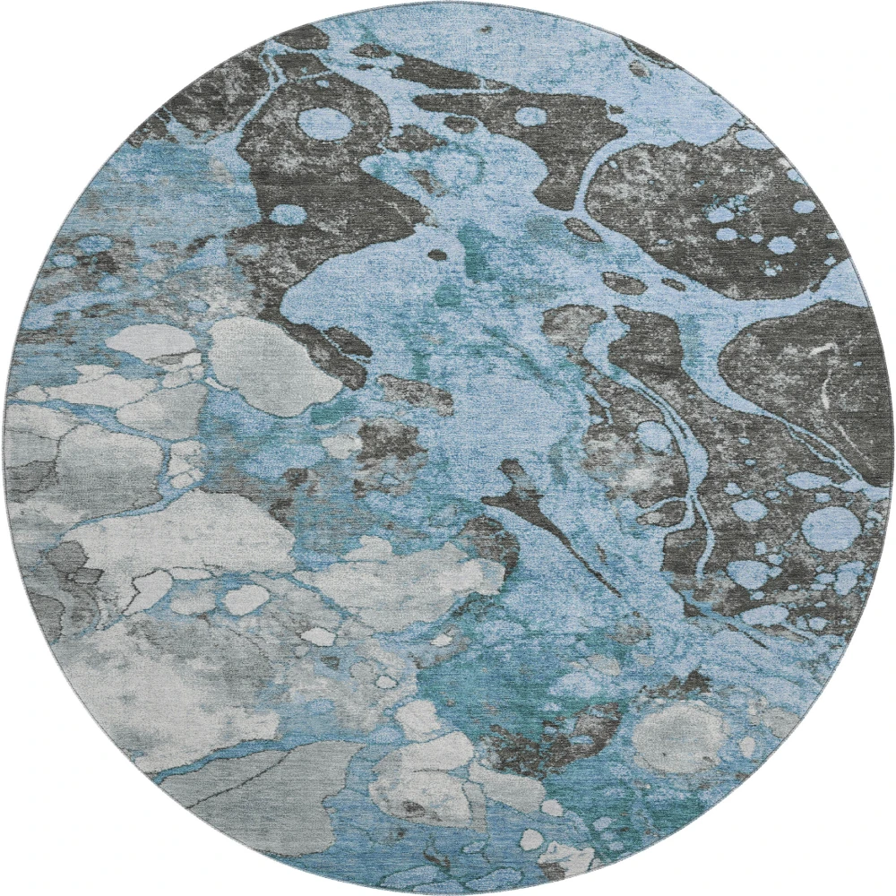 Mayfield AMF1909 Blue 8' x 8' Rug
