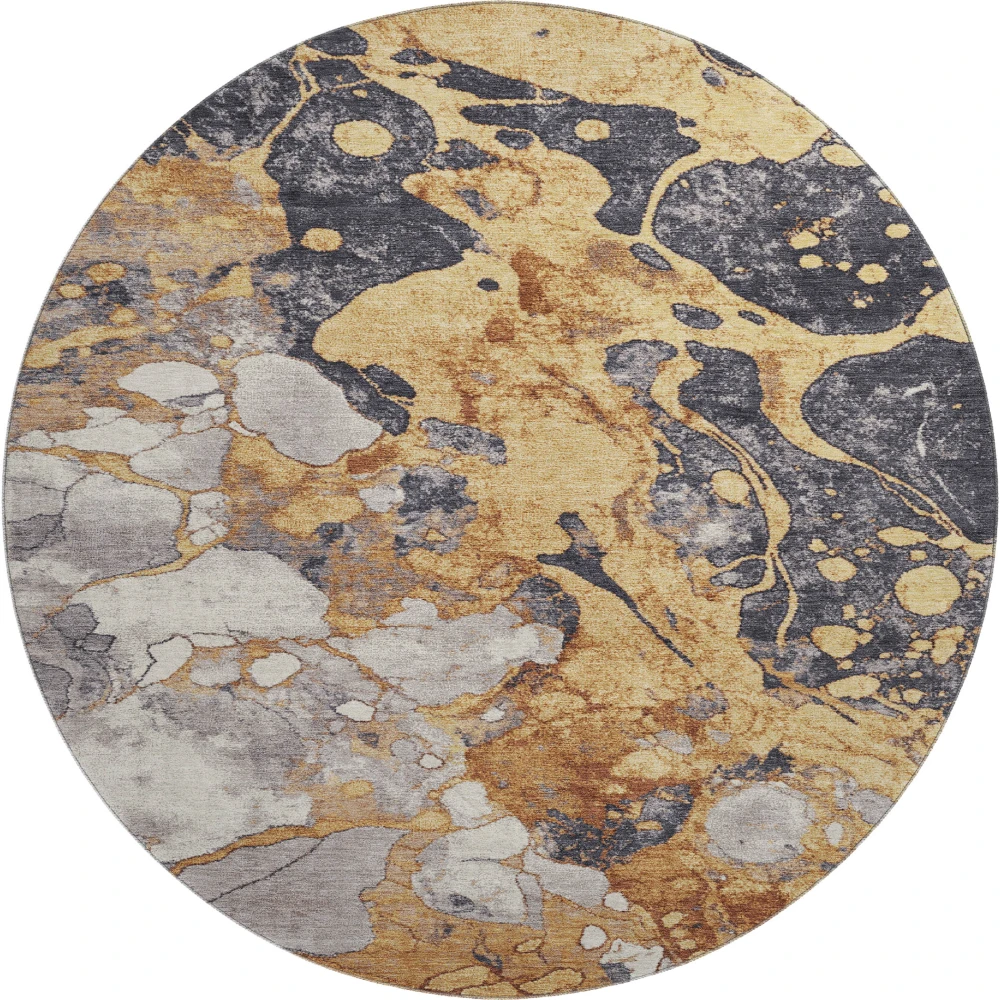 Mayfield AMF1909 Gold 8' x 8' Rug
