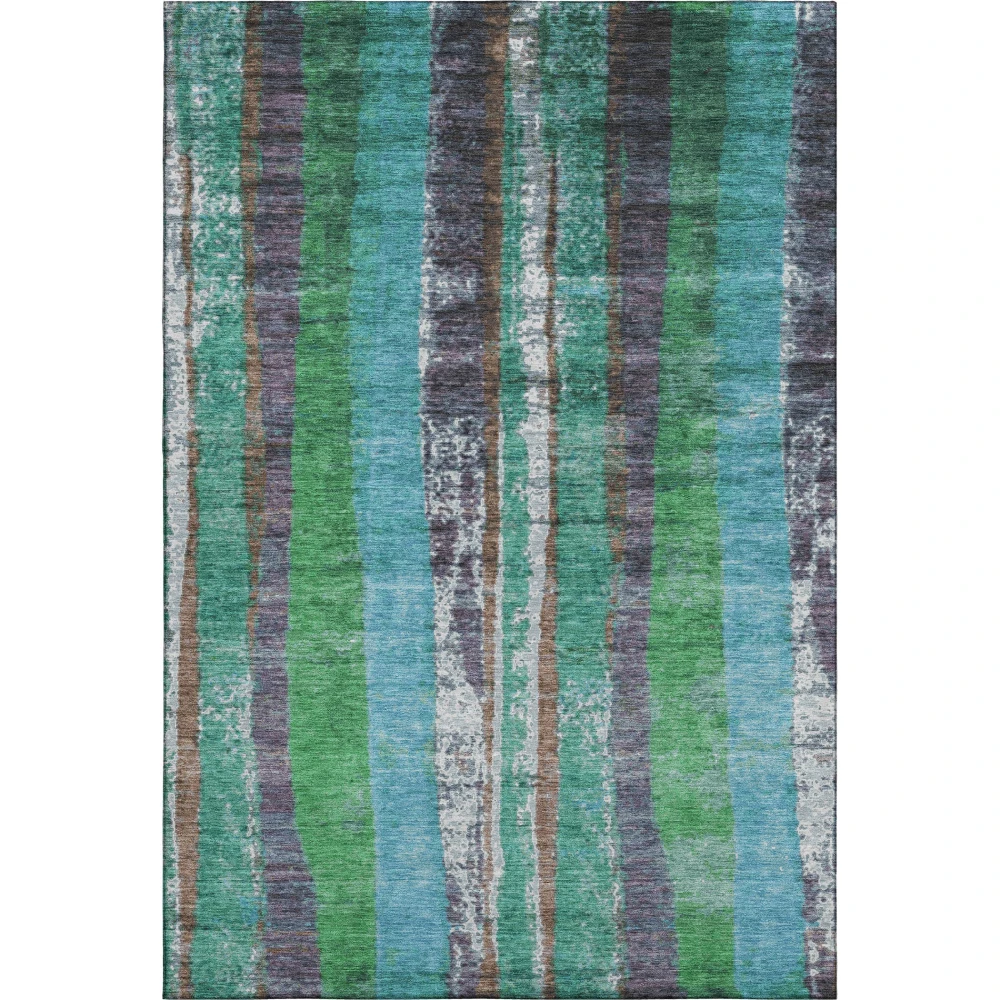 Mayfield AMF1910 Teal 3' x 5' Rug