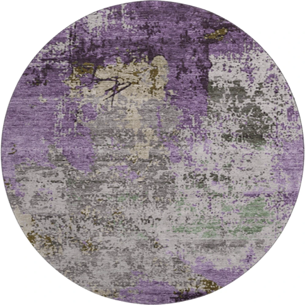 Mayfield AMF1911 Lavender 8' x 8' Rug