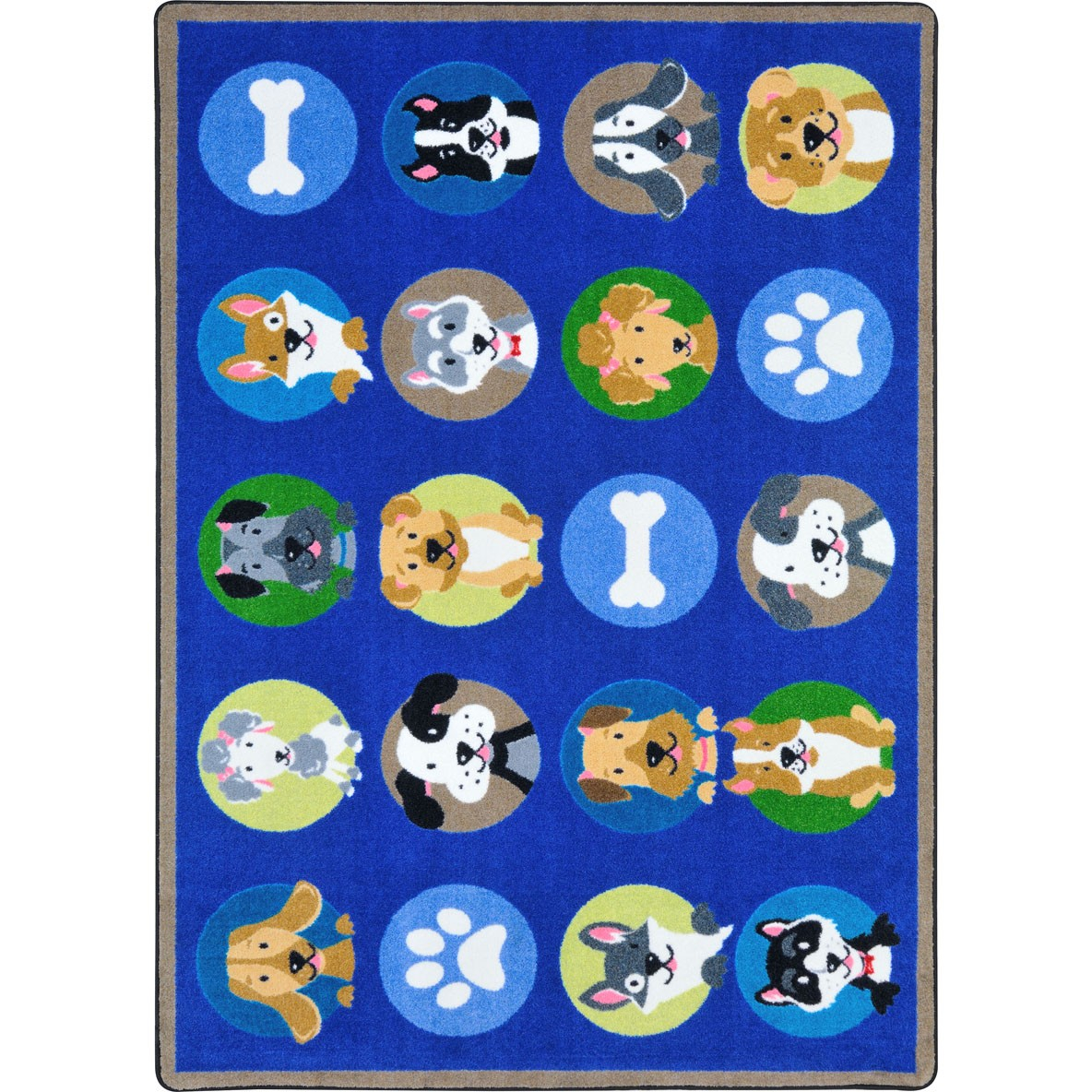Kid Essentials Playful Paws 5'4