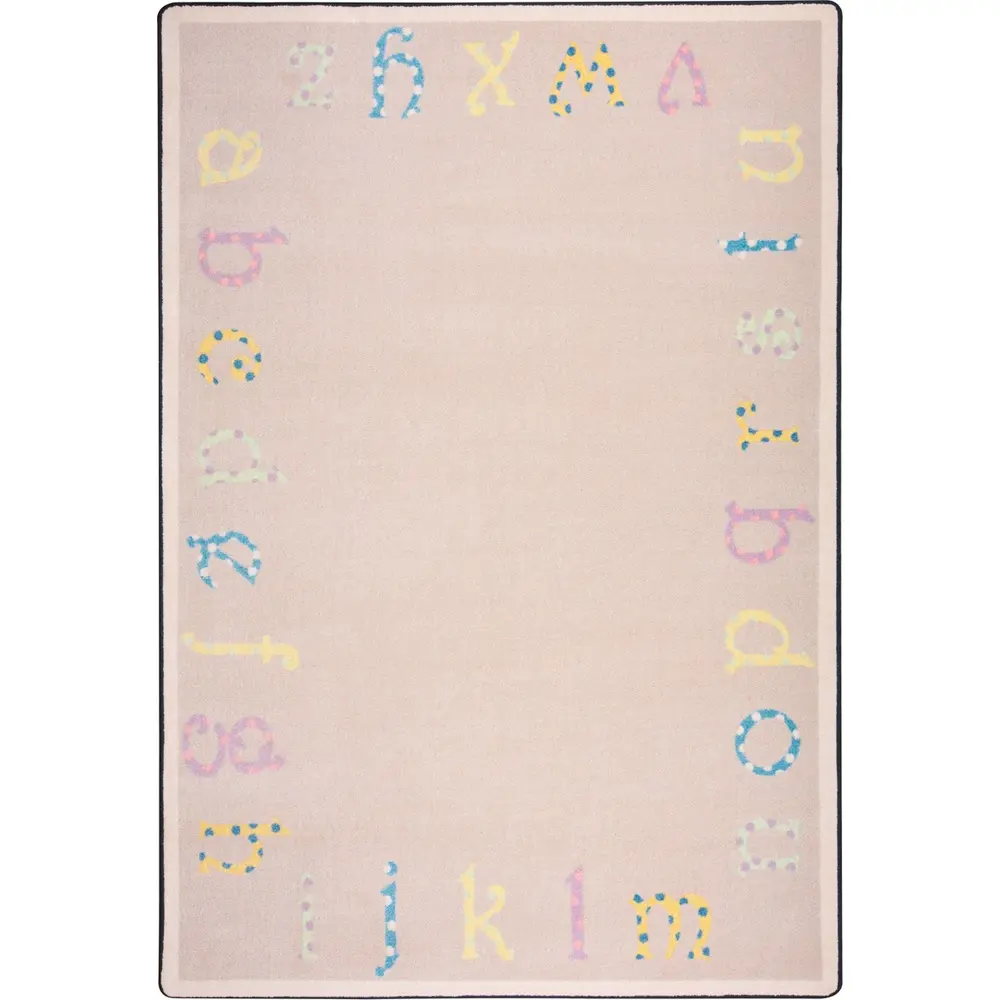 Kid Essentials Polka Dot ABC's 3'10