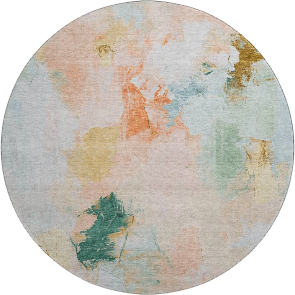 Mayfield AMF1914 Peach 8' x 8' Rug