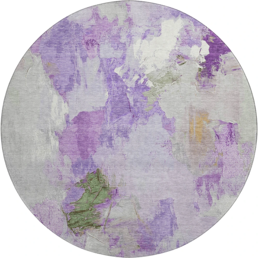 Mayfield AMF1914 Purple 8' x 8' Rug