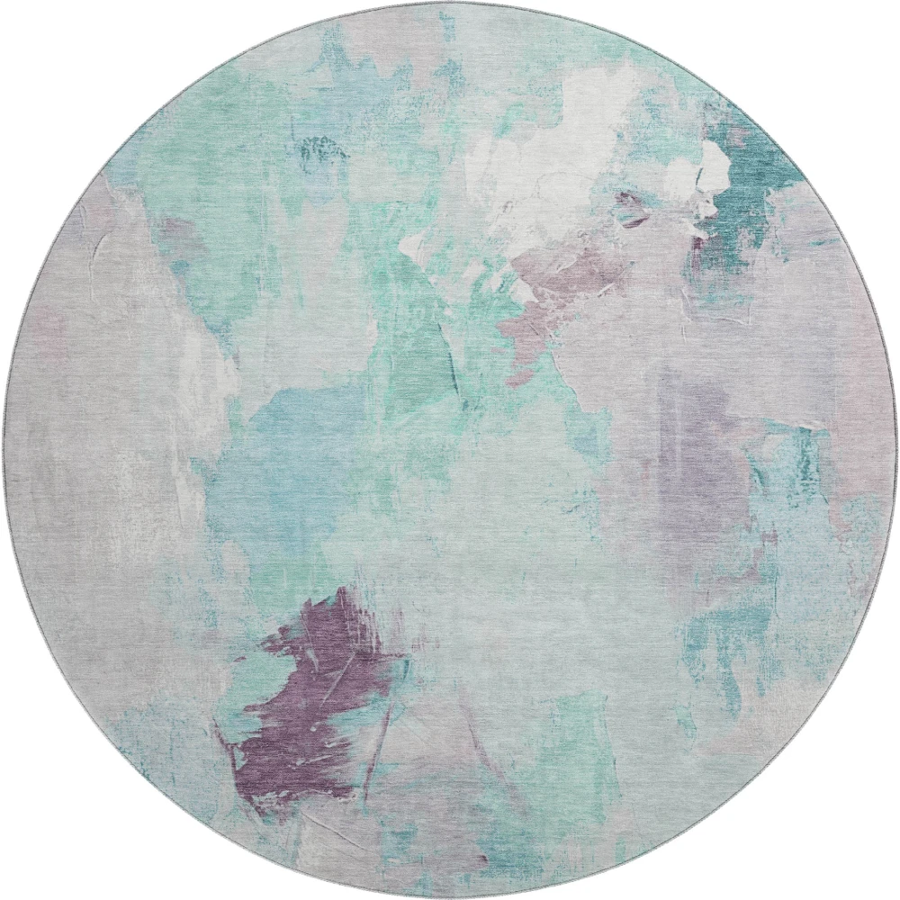 Mayfield AMF1914 Teal 8' x 8' Rug