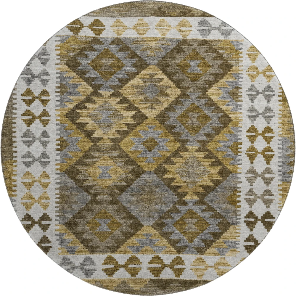 Mayfield AMF1915 Brown 8' x 8' Rug