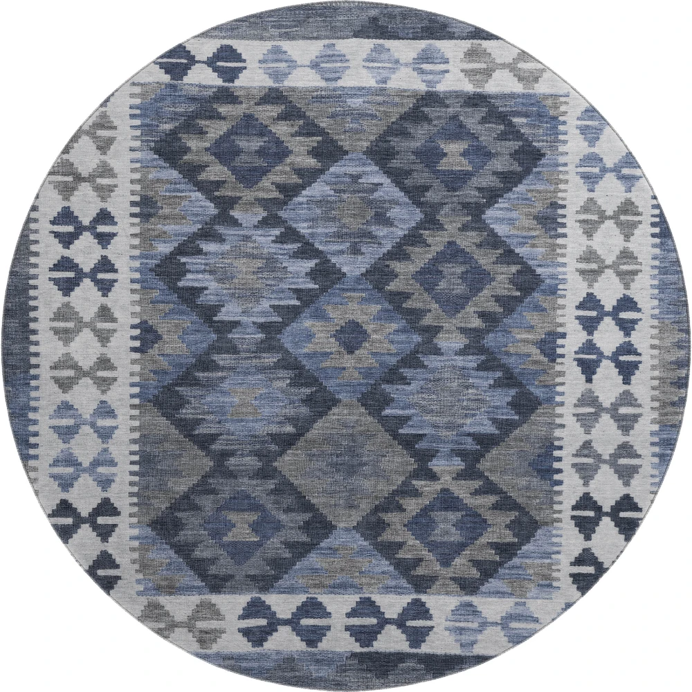 Mayfield AMF1915 Navy 8' x 8' Rug