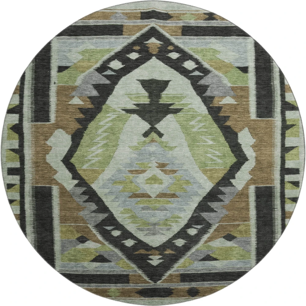 Mayfield AMF1916 Brown 8' x 8' Rug