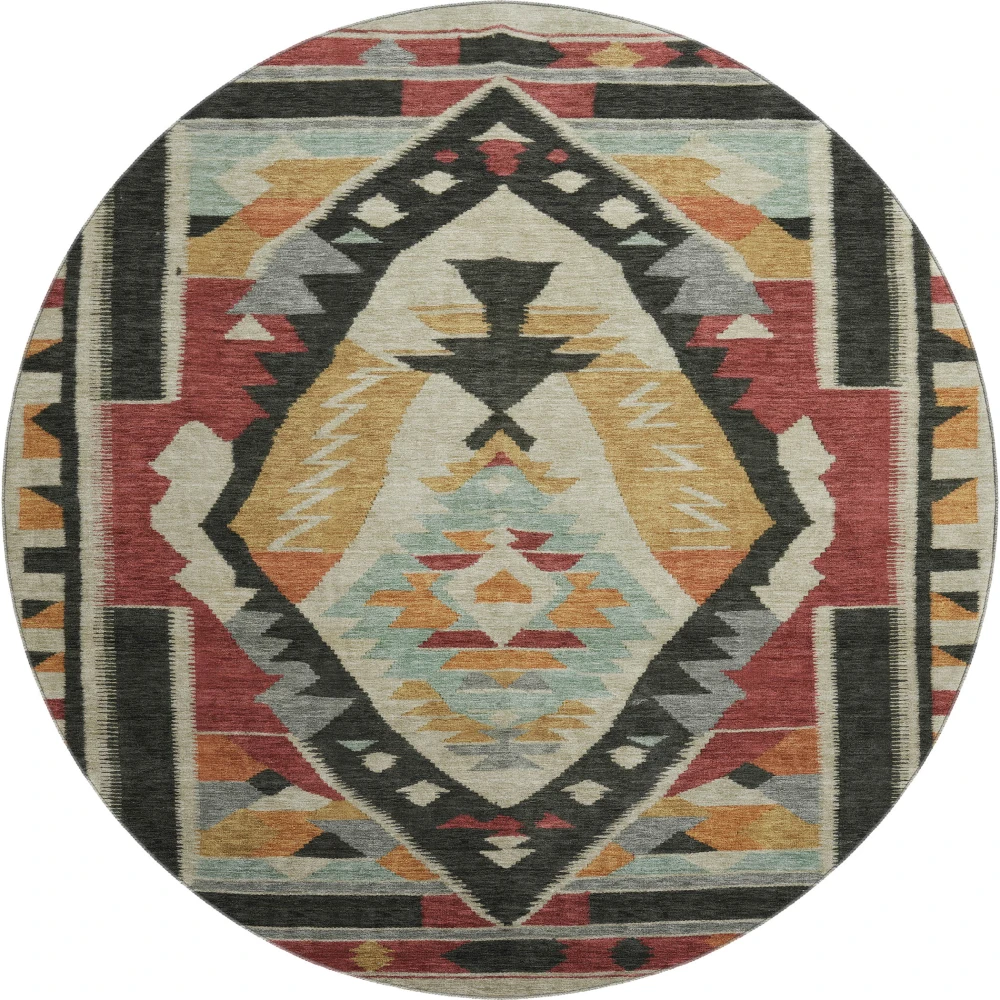 Mayfield AMF1916 Red 8' x 8' Rug