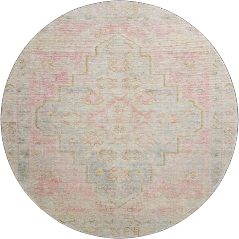 Mayfield AMF1918 Pink 8' x 8' Rug