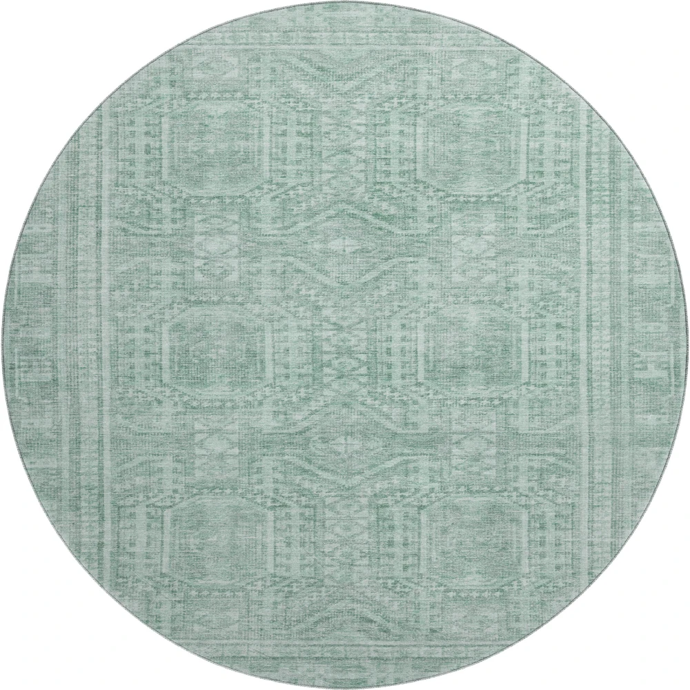 Mayfield AMF1920 Teal 8' x 8' Rug