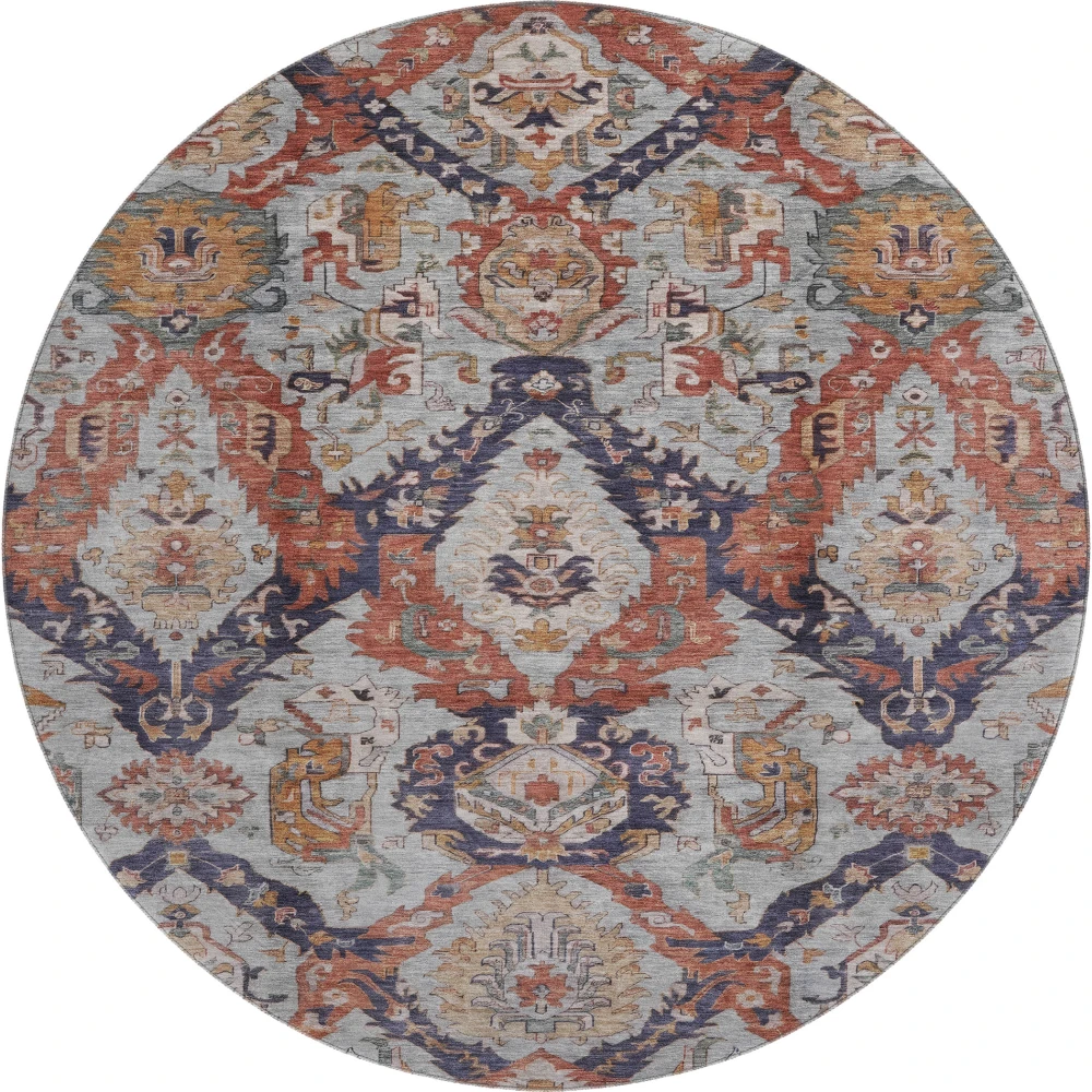Mayfield AMF1921 Blue 8' x 8' Rug