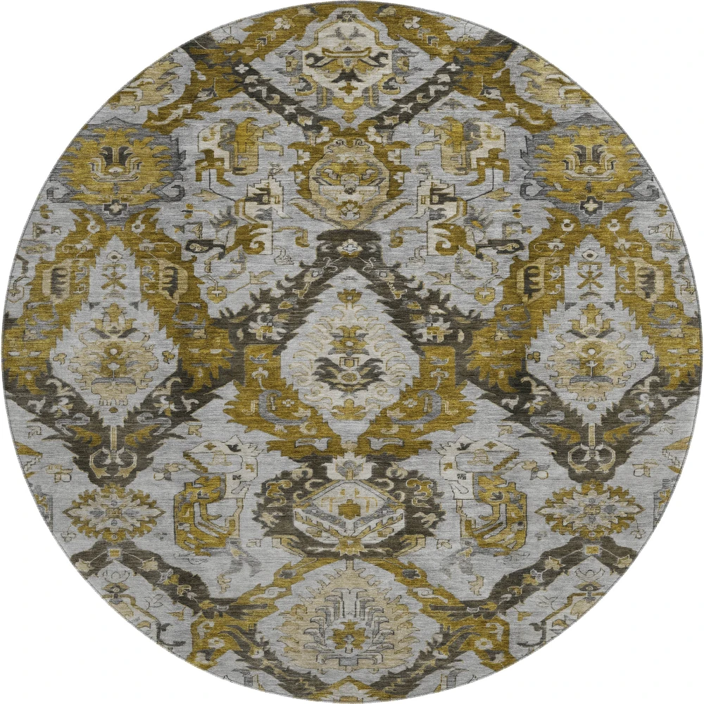 Mayfield AMF1921 Brown 8' x 8' Rug