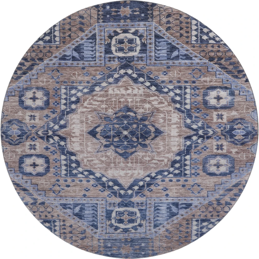 Mayfield AMF1924 Brown 8' x 8' Rug