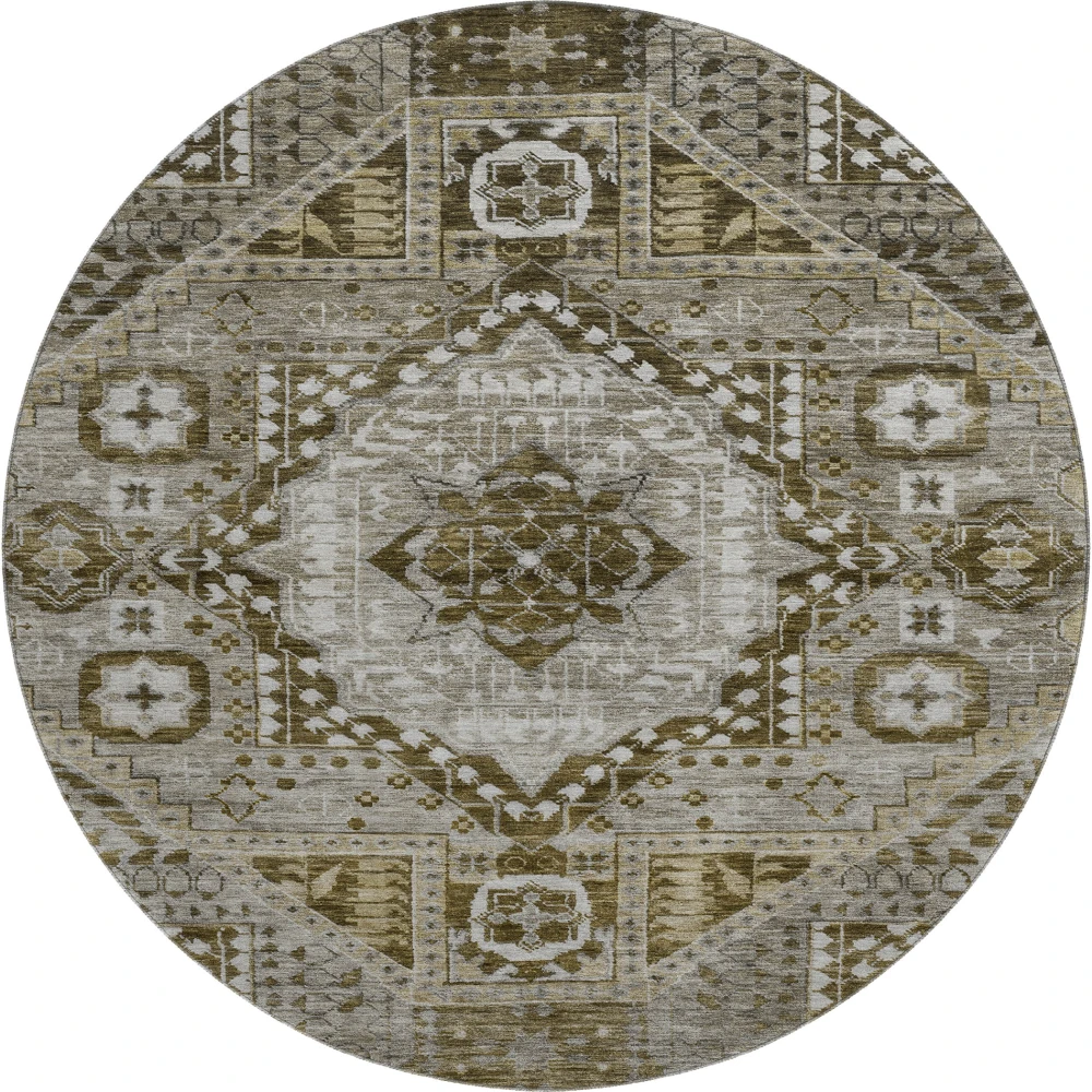 Mayfield AMF1924 Khaki 8' x 8' Rug