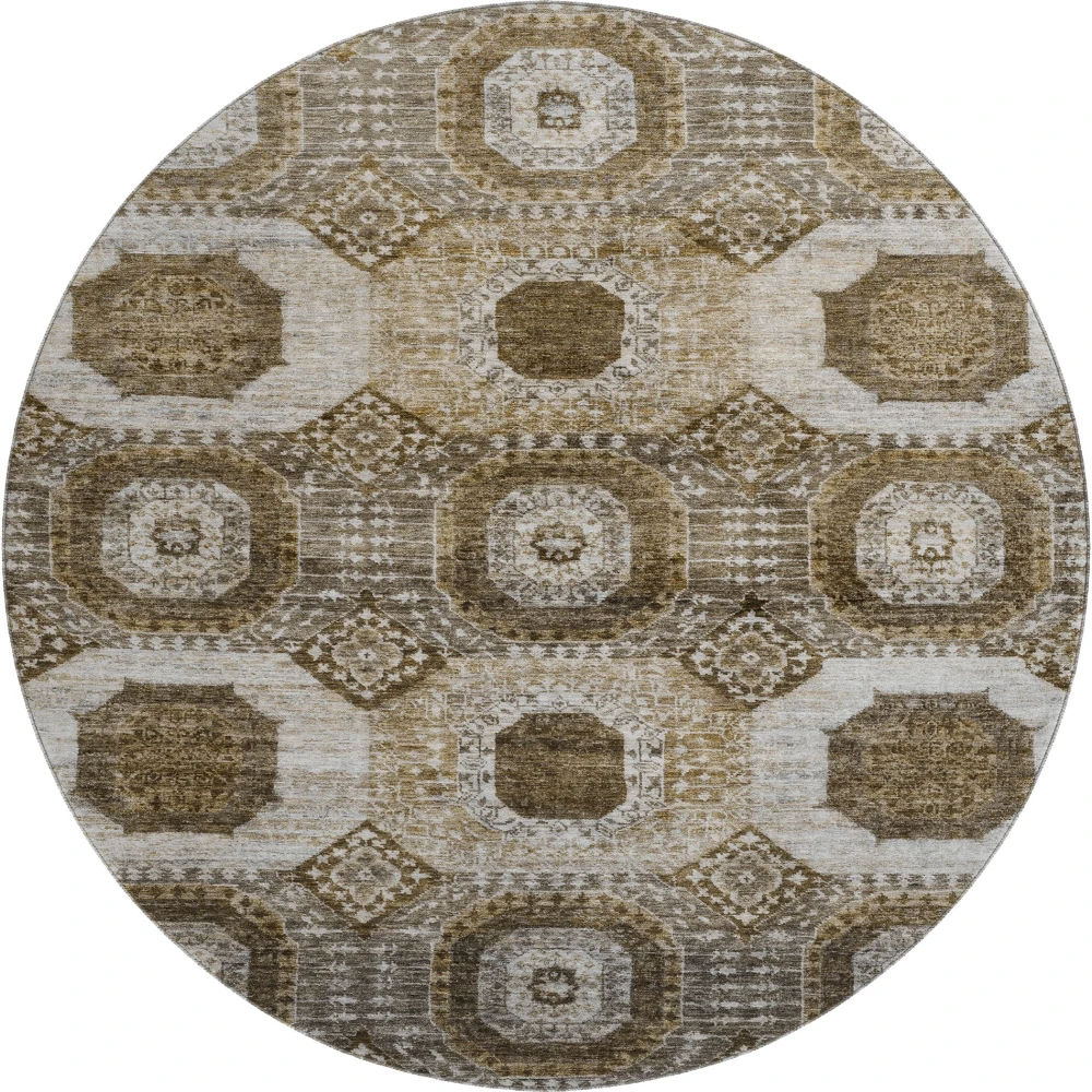 Mayfield AMF1926 Brown 8' x 8' Rug